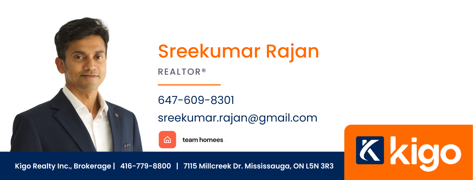 Exclusive Interview with Sreekumar Rajan — Team Homees, Kigo Realty Inc., Brokerage